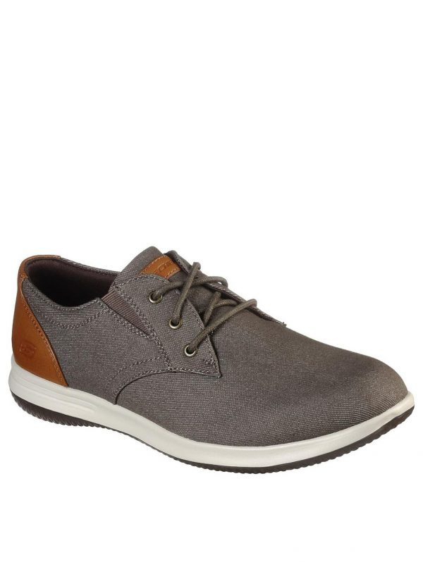 shoe special sale darlow canvas trainers grey 5ef732458a4e6