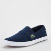 shoe special sale marice canvas slip on trainers navy 5efb2703cd1e3