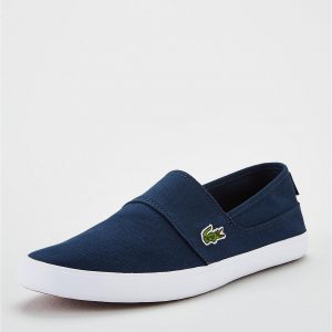 shoe special sale marice canvas slip on trainers navy 5efb2703cd1e3