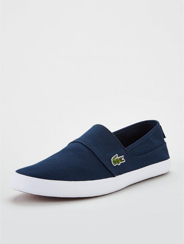 shoe special sale marice canvas slip on trainers navy 5efb2703cd1e3