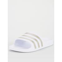special sale adilette aqua slides white 5ef7396de26eb