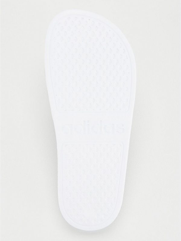 special sale adilette aqua slides white 5ef7397aa8308