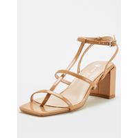 special sale bellamy square toe strappy sandals nude 5ef735b8c3988