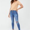 special sale ella high waist button fly skinny jean mid wash 5ef9beda6a38f