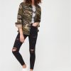 special sale ella high waist open rips skinny jean black 5ef9beb624557