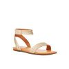special sale ethena flat sandal gold 5ef739f78b2c8