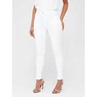 special sale florence high rise skinny jeans white 5ef9beec3027b