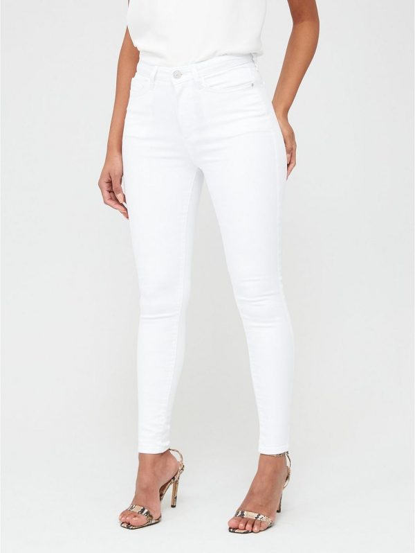 special sale florence high rise skinny jeans white 5ef9bef0540d6