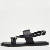 special sale hero wide fit leather strappy sandal black 5ef73838b7afc
