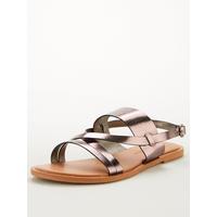 special sale hero wide fit leather strappy sandal pewter 5ef7395d28d40
