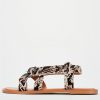 special sale humbug leather strappy sandals snake 5ef735b2481e4