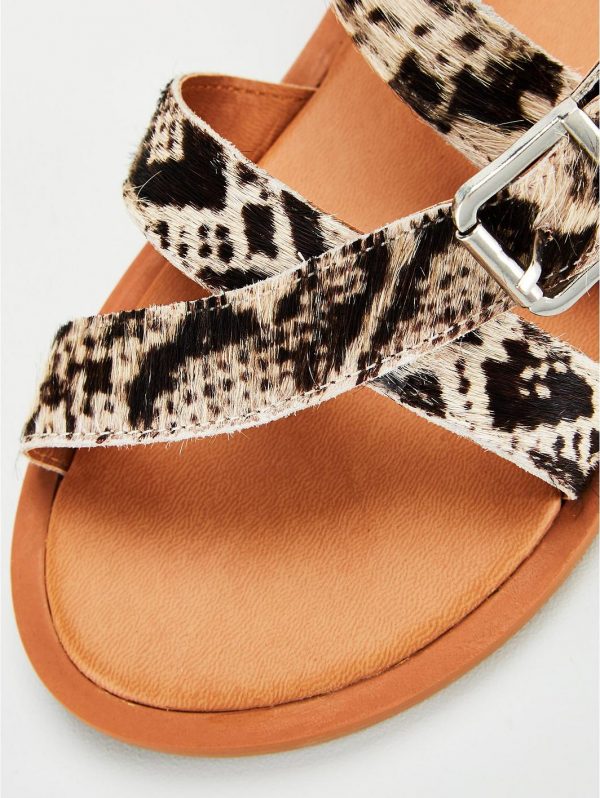 special sale humbug leather strappy sandals snake 5ef735b3c2c9d