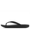 special sale iqushion ergonomic toe thong flip flop shoes black 5ef73780bdf02