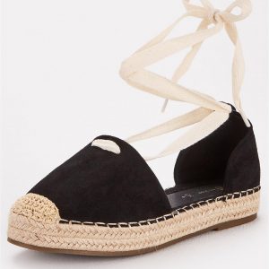 special sale magna wide fit two part tie leg espadrille black 5ef734b582e71