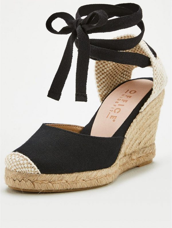 special sale marmalade wedge sandal black 5efb29485ef4b