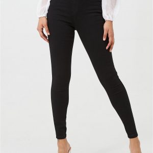 special sale missuided vice high waisted skinny jeans black 5ef9bee4940ae