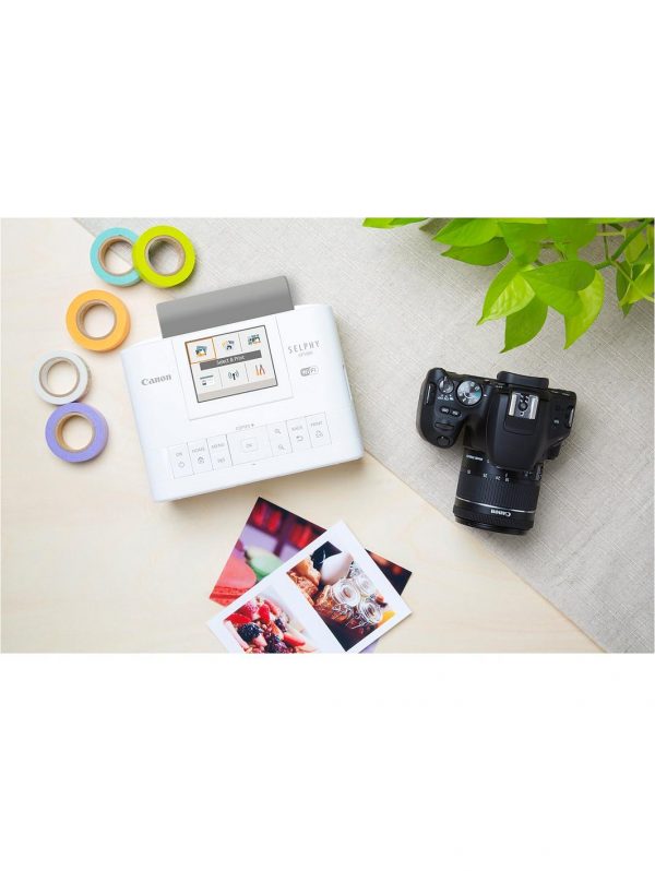 special sale selphy cp1300 compact wifi photo printer white with ink and 108 x paper 5ef87666bd583