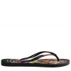 special sale slim floral flip flop sandals black 5ef736a8d296b