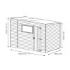 buy 10 x 6ft overlap pent shed 5f1bc6ec10caa
