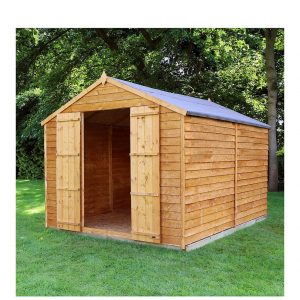 buy 10 x 8ft overlap windowless apex shed 5f1fbb8407682