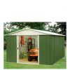 buy 12 79 3ft apex roof metal garden shed 5f1bc71bbd747