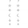 buy 12x star stud set silver 5f186b6c08b89