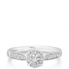 buy 18ct white gold diamond halo ring 5f1ae03f7011b