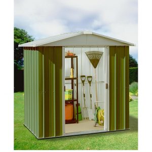 buy 6 1 x 6 1 ft apex roof metal garden shed 5f210cbb07ec8
