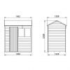 buy 64 value dip treated overlap reverse apex shed 5f192551131b3