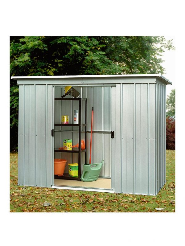 buy 7 8 x 3 9ft double door pent roof shed 5f17d1c39112e