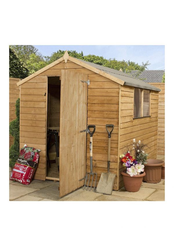 buy 8 x 6ft overlap apex shed 5f19256fc4506