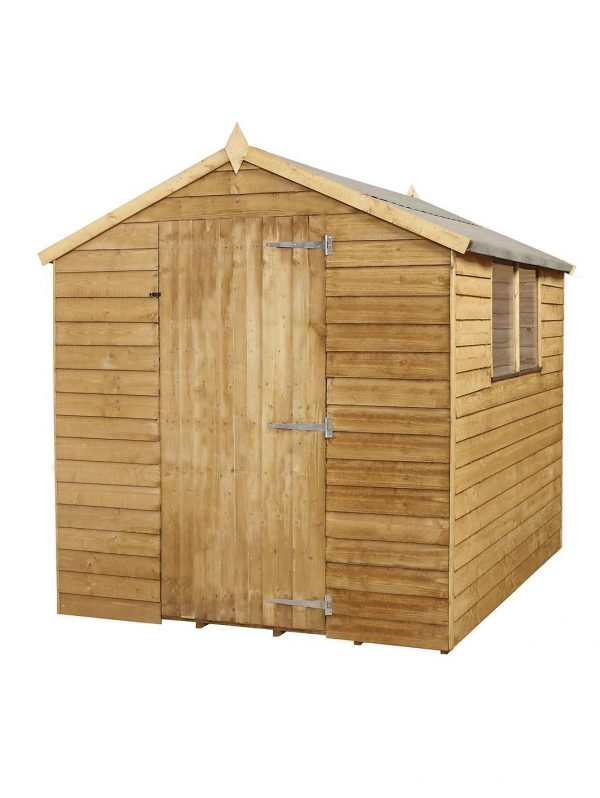 buy 8 x 6ft overlap apex shed 5f1925719e145