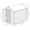 buy 8 x 6ft overlap apex shed 5f1925759eb13