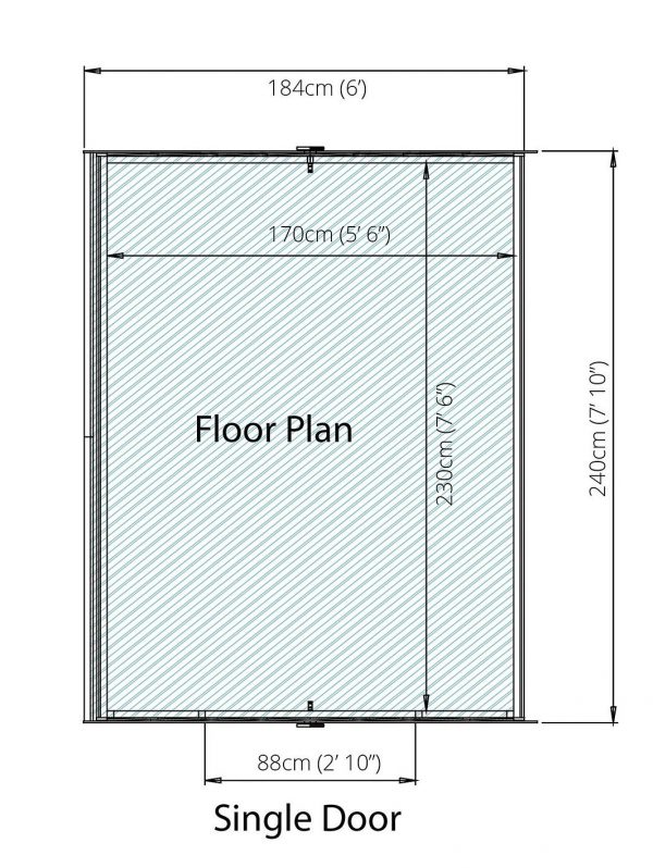 buy 8 x 6ft overlap apex shed 5f19257636331