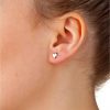 buy 9 carat rose gold domed heart earrings 5f16edc81a36a
