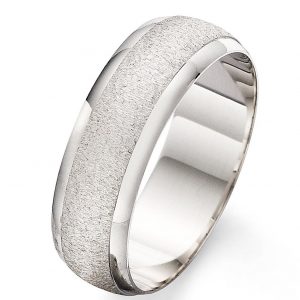 buy 9 carat white gold patterned wedding band 7mm 5f21078c86f54