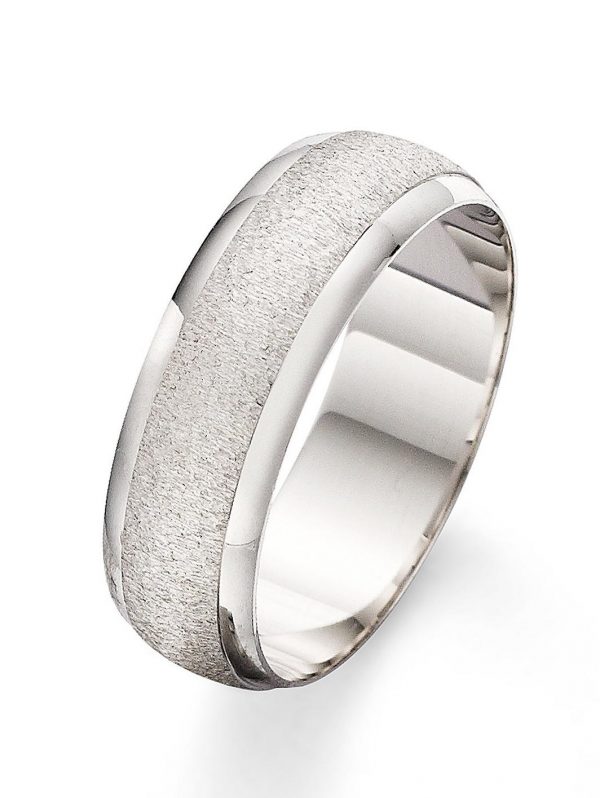 buy 9 carat white gold patterned wedding band 7mm 5f21078c86f54