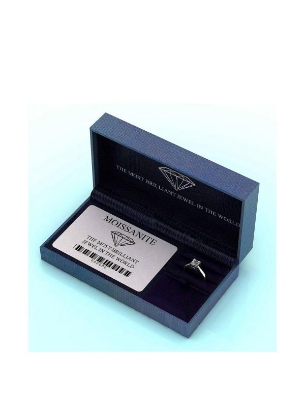 buy 9 carat white gold princess cut 105pt equivalent ring 5f1d82913e32b
