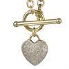 buy 9 carat yellow gold 10pt diamond heart necklace 5f16eba53e0fd