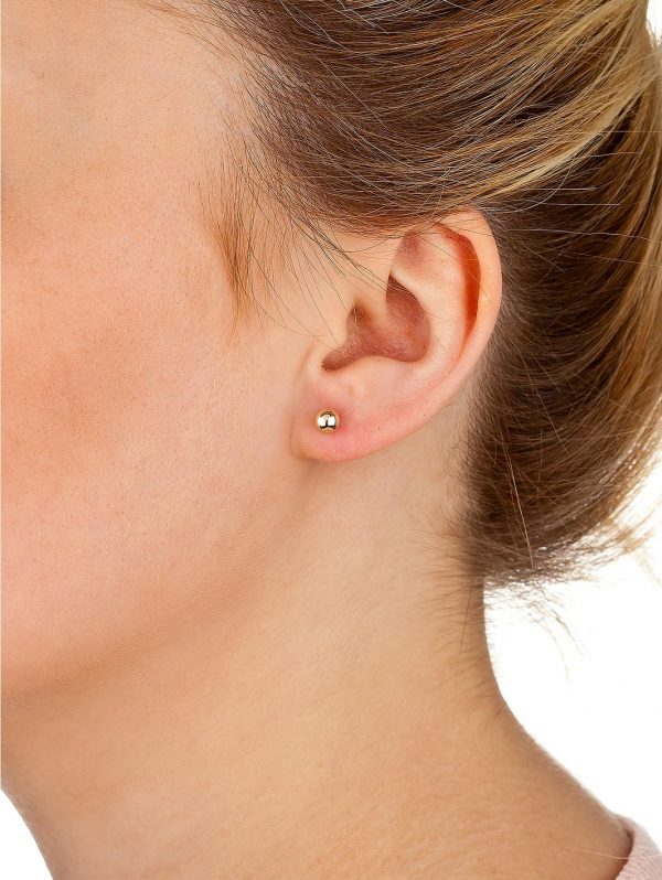 buy 9 carat yellow gold 5 mm ball stud earrings 5f2179020cb38