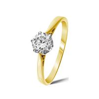 buy 9 carat yellow gold 50 point solitaire ring 5f23aad51329c