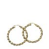 buy 9 carat yellow gold twisted ribbon earrings 5f1c33364312b