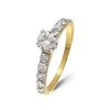 buy 9 yellow gold 1 carat diamond solitaire 0 40ct set shoulders 0 60ct ring 5f191f8fbf8c9