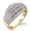 buy 9ct gold 1 2 carat diamond total 5 row eternity ring 5f191fe812ce9