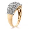 buy 9ct gold 1 2 carat diamond total 5 row eternity ring 5f191febe8211