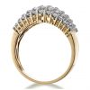 buy 9ct gold 1 2 carat diamond total 5 row eternity ring 5f191ff3764b2