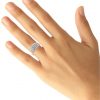 buy 9ct gold 1 2 carat diamond total 5 row eternity ring 5f191ff99faf7