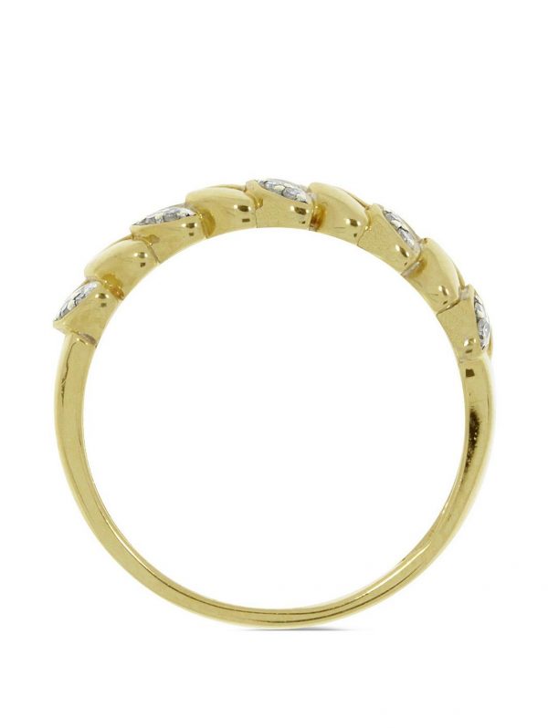 buy 9ct gold 8 point diamond vine ring 5f1d82c4a096d
