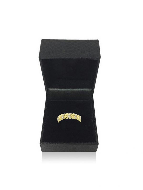 buy 9ct gold 8 point diamond vine ring 5f1d82c59e4fd