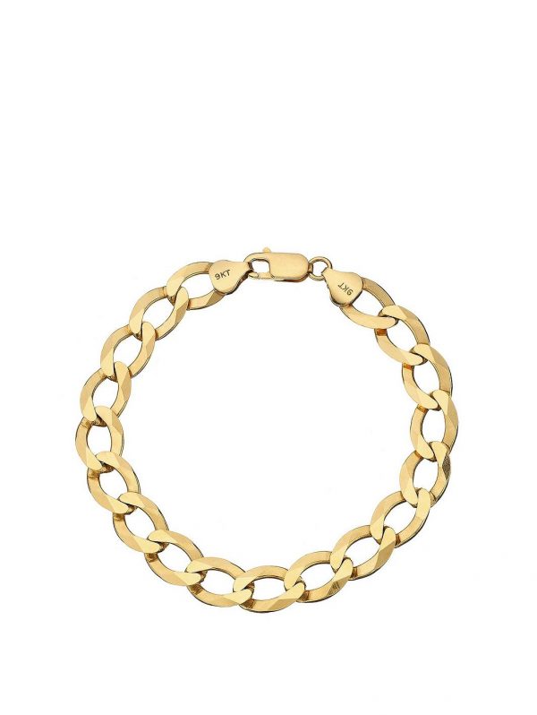 buy 9ct yellow gold 1 4oz solid diamond cut 5f159ab60abef